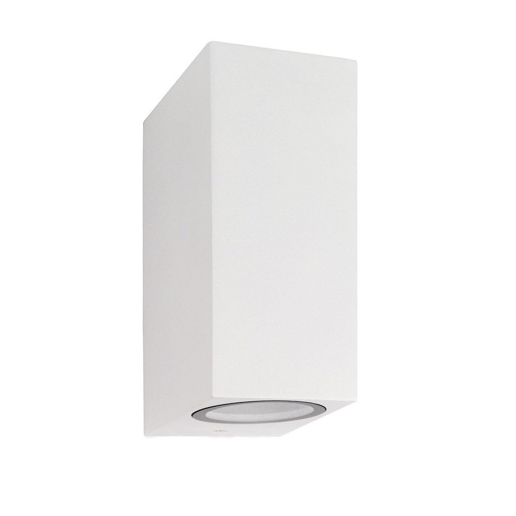 inspired - Kandanchu Outdoor Squared Up / Down Light, 2x GU10, IP54 - Luminosity Designs Ltd