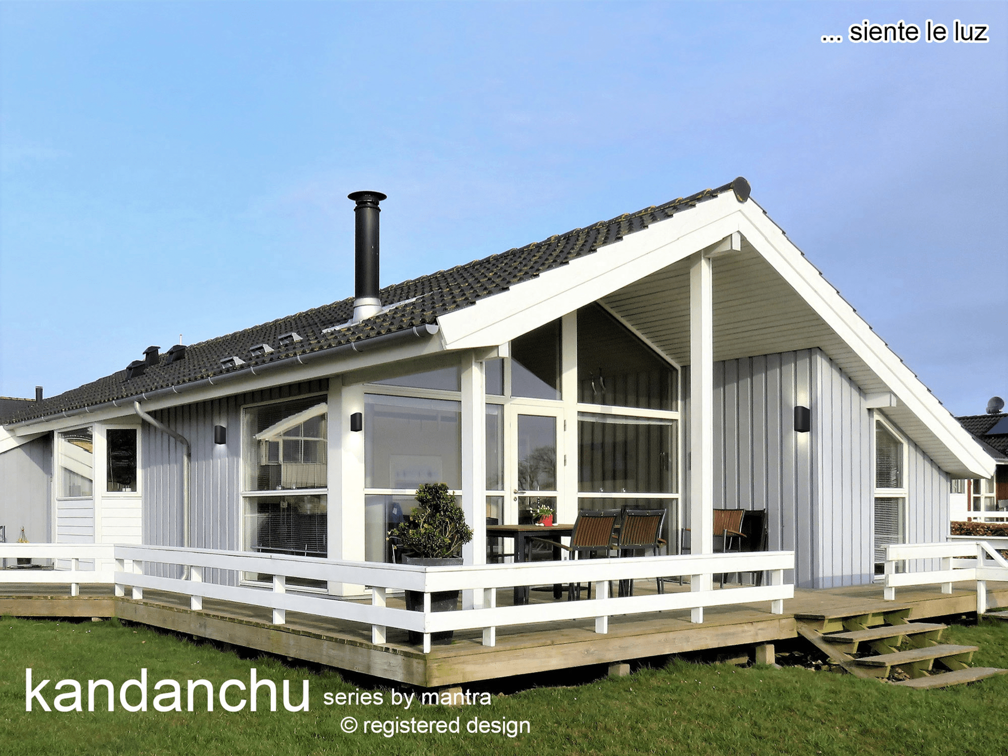 inspired - Kandanchu Outdoor Squared Up / Down Light, 2x GU10, IP54 - Luminosity Designs Ltd