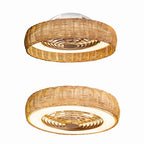 Mantra - Kilimanjaro LED Dimmable Ceiling Light With Built - In Fan - Remote Control - Luminosity Designs Ltd