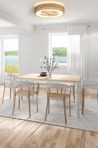 Mantra - Kilimanjaro LED Dimmable Ceiling Light With Built - In Fan - Remote Control - Luminosity Designs Ltd