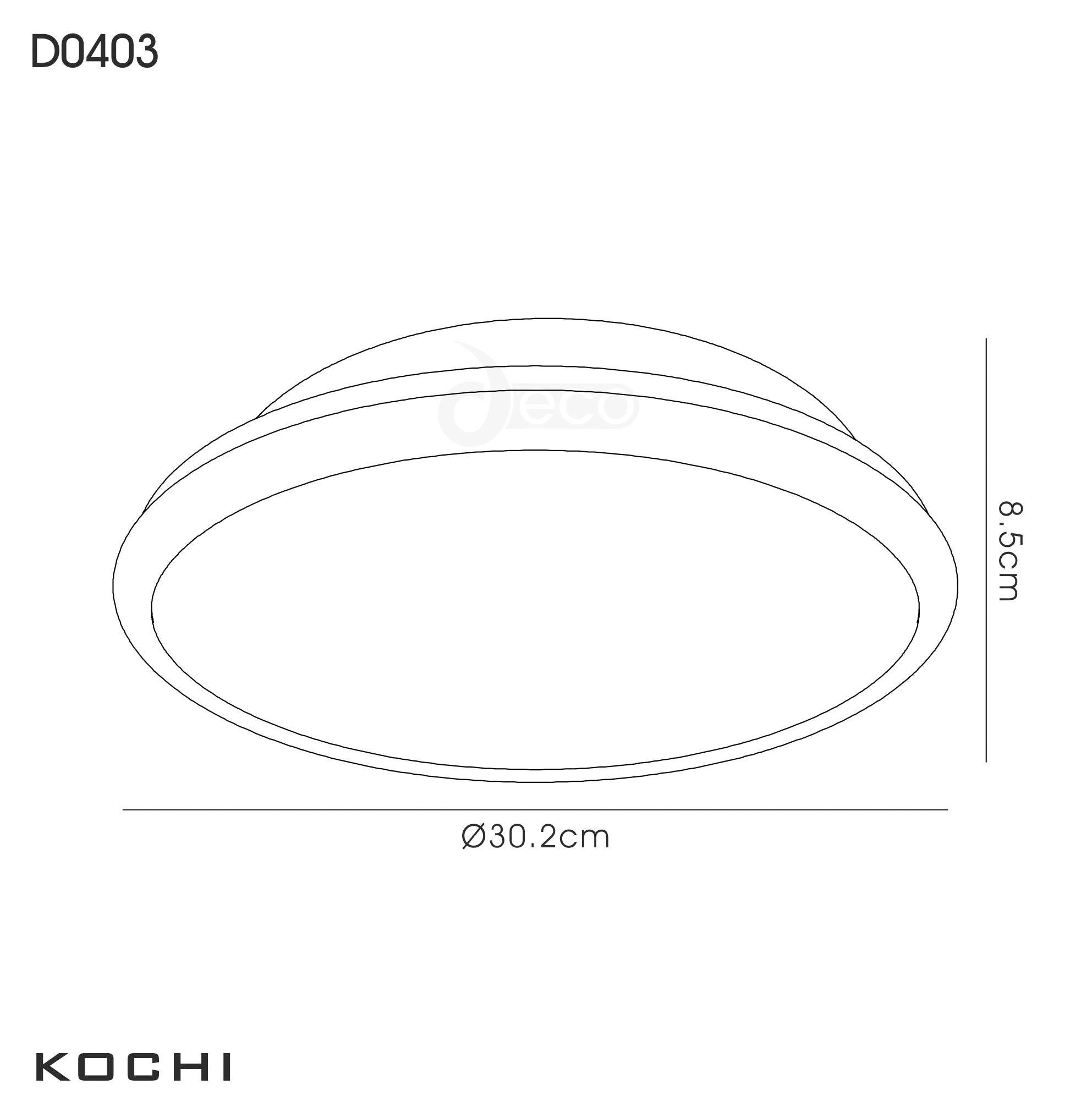 Luminosity Designs - Kochi Ceiling Light - Luminosity Designs Ltd