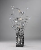 Luminosity Designs - Koil Crystal Contemporary Table Lamp by Cassia Twigue - Luminosity Designs Ltd