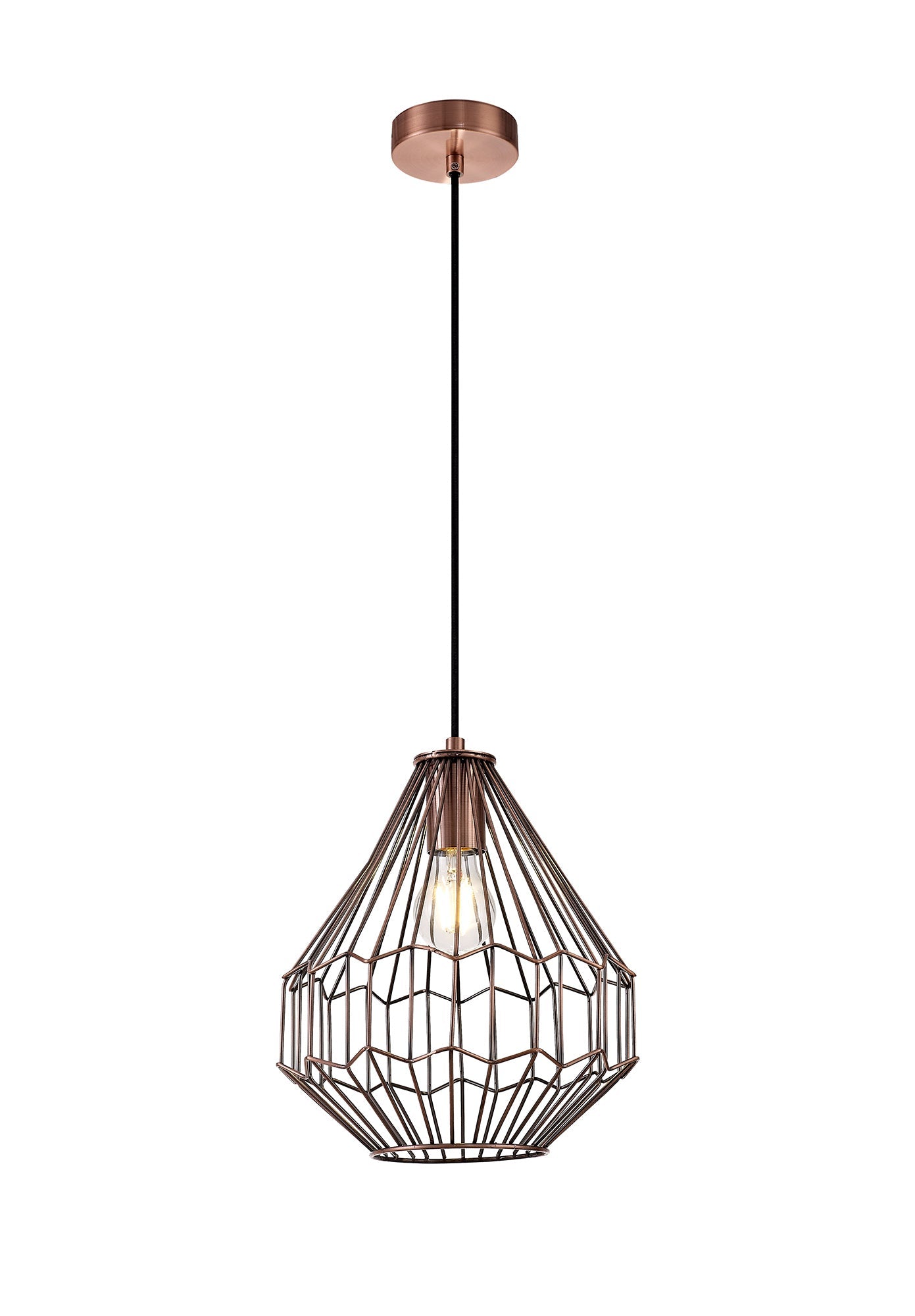 Luminosity Designs - Krackov Copper Pendant - Luminosity Designs Ltd