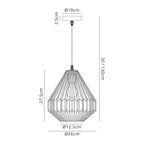 Luminosity Designs - Krackov Copper Pendant - Luminosity Designs Ltd