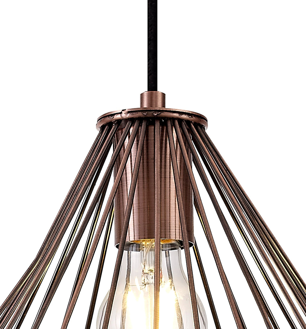 Luminosity Designs - Krackov Copper Pendant - Luminosity Designs Ltd