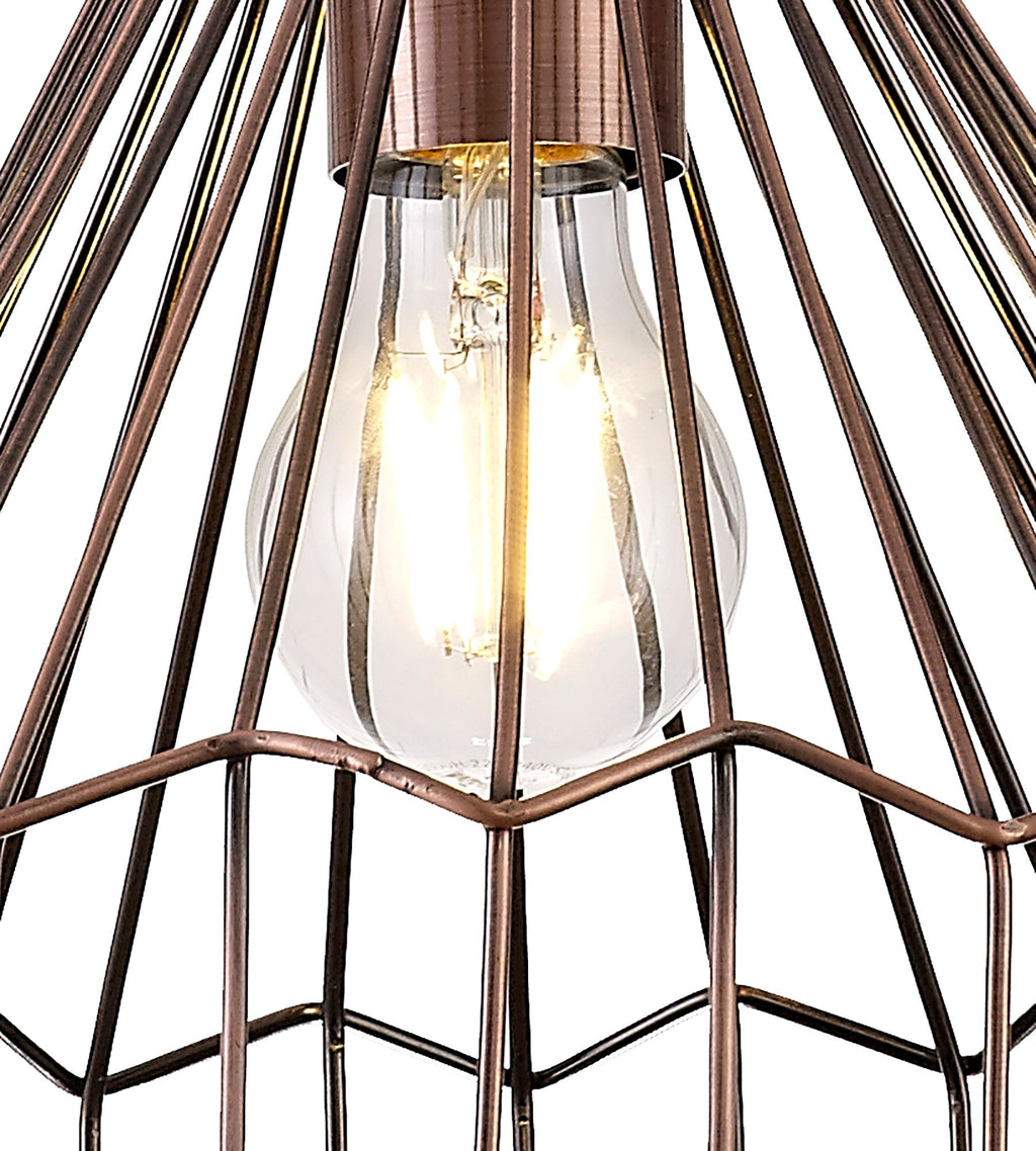 Luminosity Designs - Krackov Copper Pendant - Luminosity Designs Ltd