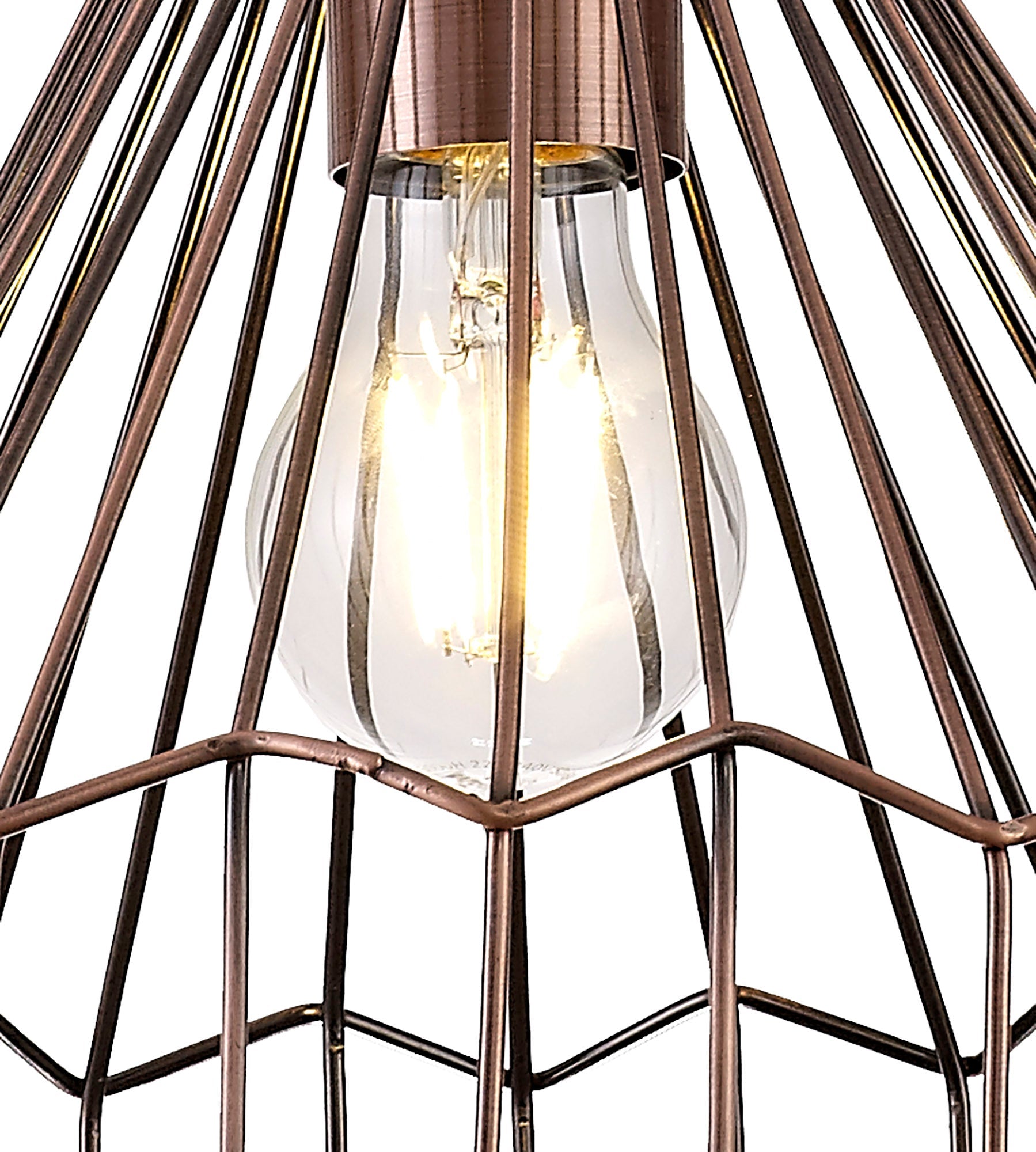 Luminosity Designs - Krackov Copper Pendant - Luminosity Designs Ltd