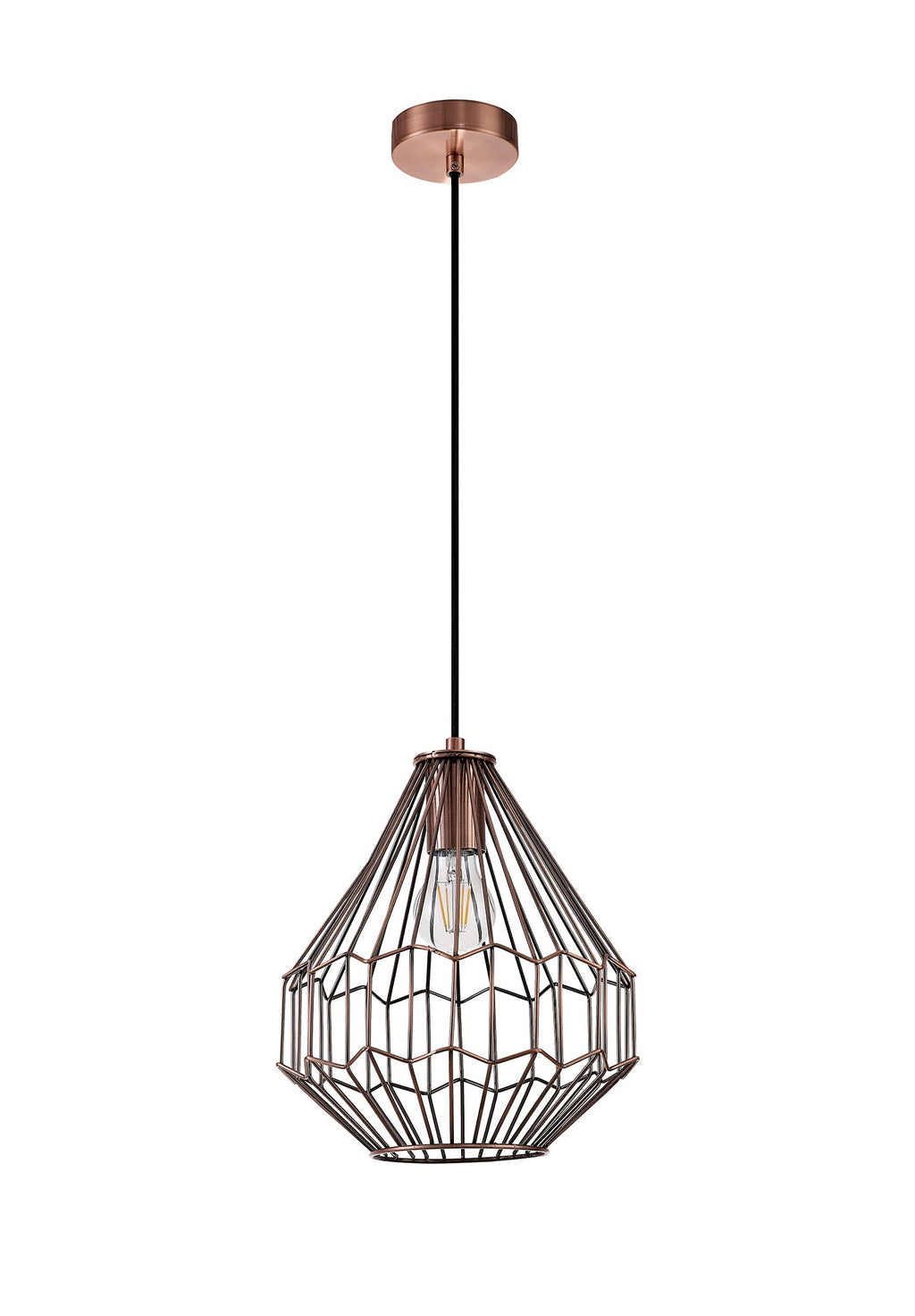 Luminosity Designs - Krackov Copper Pendant - Luminosity Designs Ltd