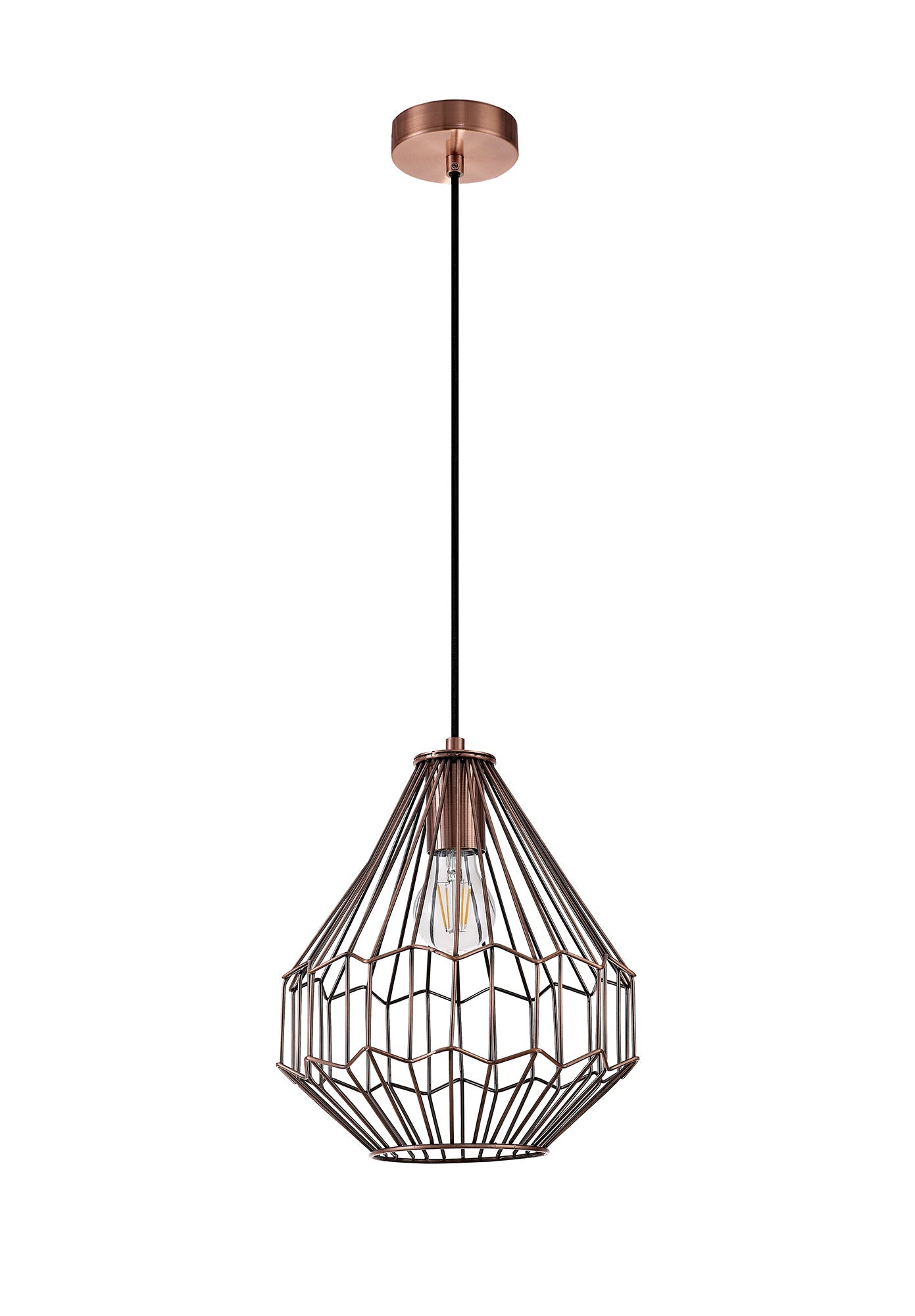 Luminosity Designs - Krackov Copper Pendant - Luminosity Designs Ltd