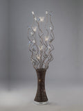Luminosity Designs - Kristal Crystal Flower Floor Lamp by Cassia Twigue - Luminosity Designs Ltd