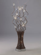 Luminosity Designs - Kristal Crystal Flower Table Lamp by Cassia Twigue - Luminosity Designs Ltd