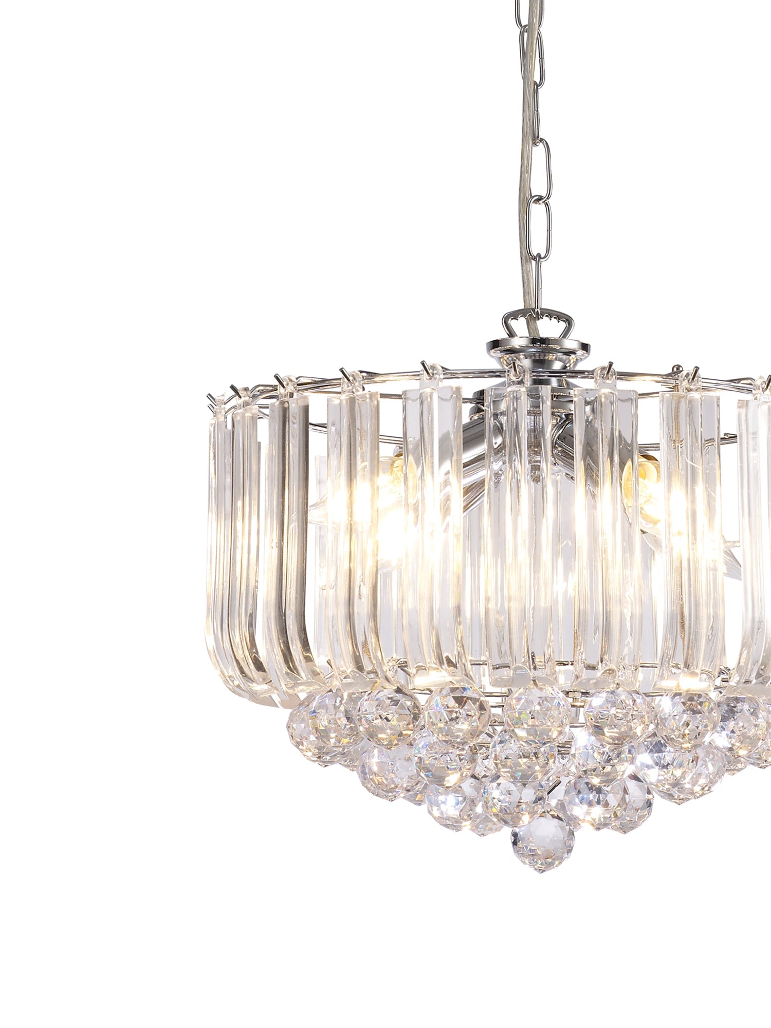 inspired - Lana Acrylic Chandelier Pendant - Luminosity Designs Ltd