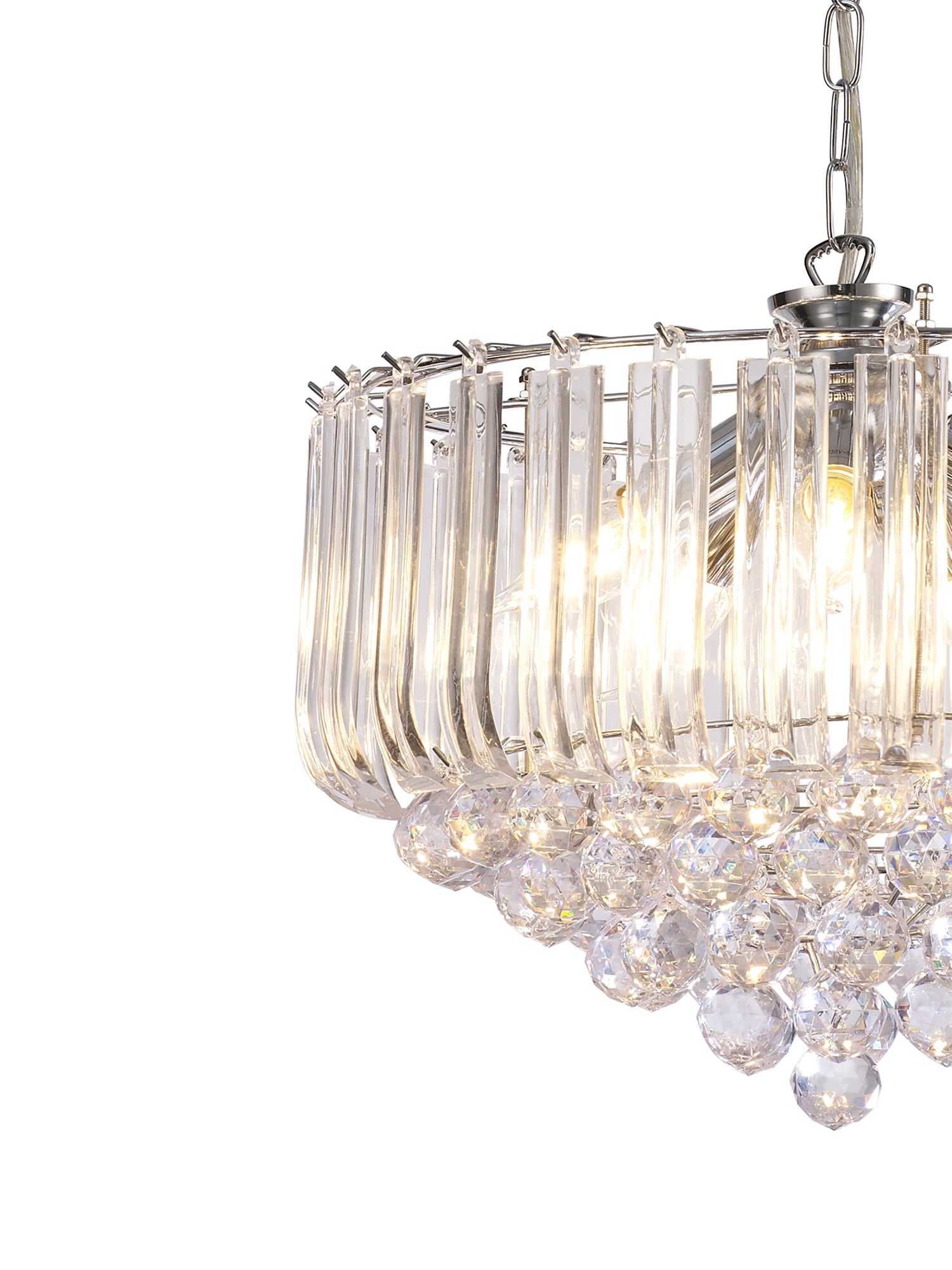 inspired - Lana Acrylic Chandelier Pendant - Luminosity Designs Ltd