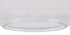 Luminosity Designs - Large Pendulum Ribbed Glass Shades - Luminosity Designs Ltd
