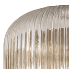 Luminosity Designs - Large Pendulum Ribbed Glass Shades - Luminosity Designs Ltd