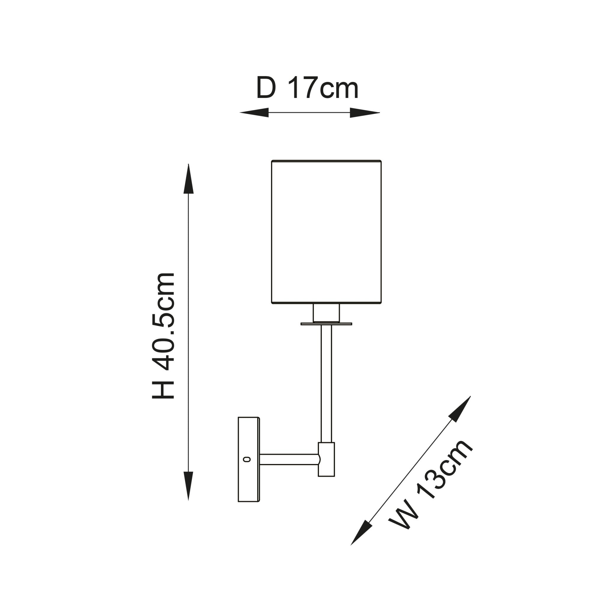 Luminosity Designs Ltd - Leeds Classic Wall Light - Luminosity Designs Ltd