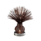 Luminosity Designs - Lenore Crystal Flower Table Lamp by Cassia Twigue - Luminosity Designs Ltd