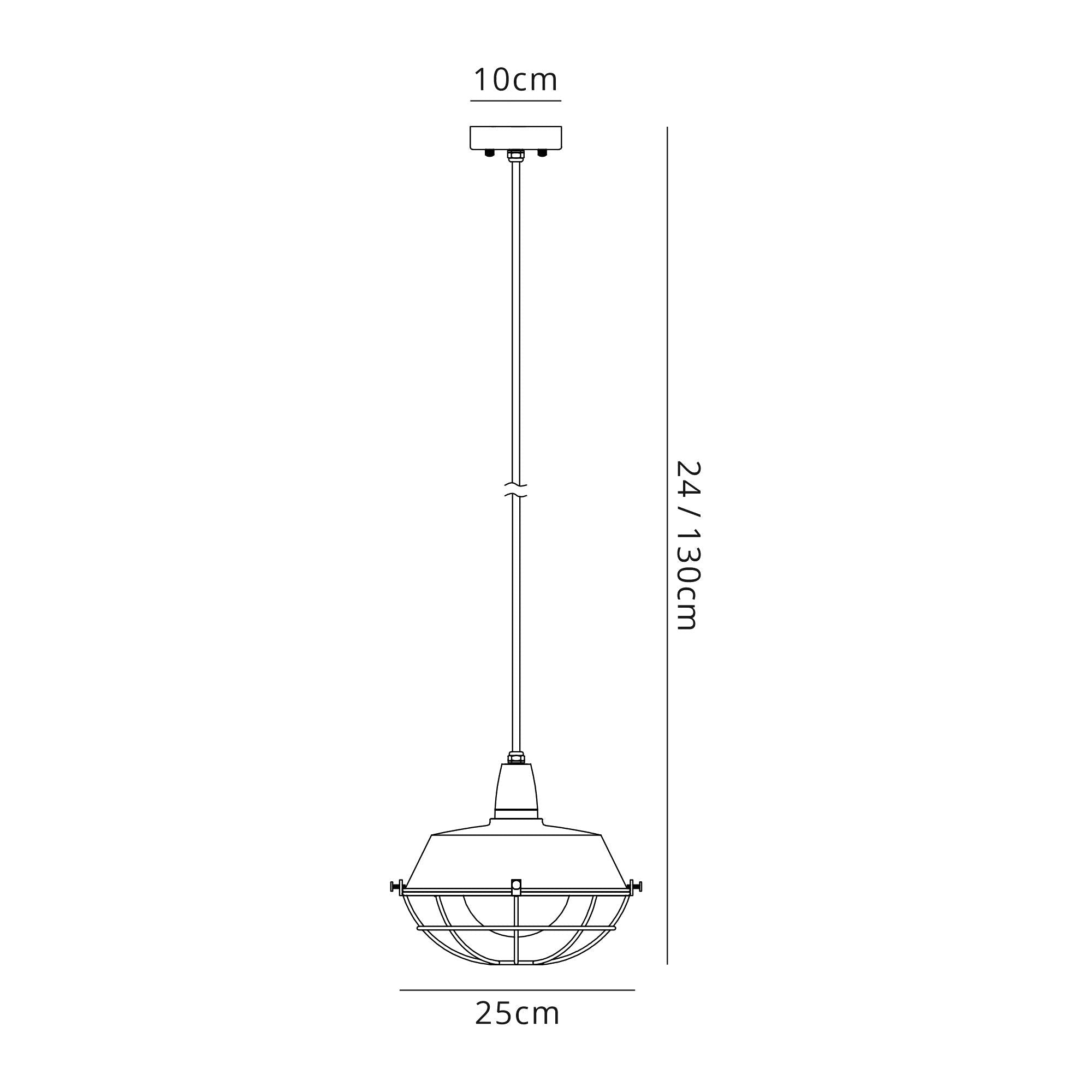 Luminosity Designs - Locomotive Pendant Light - Luminosity Designs Ltd