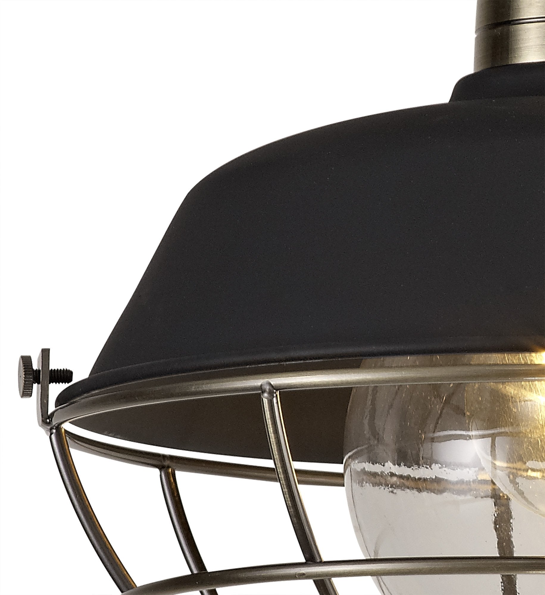 Luminosity Designs - Locomotive Semi Flush Ceiling Light - Luminosity Designs Ltd