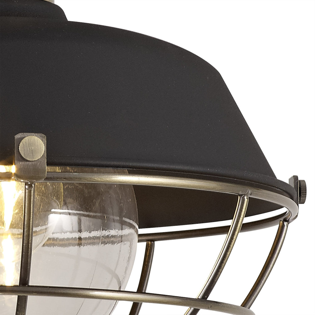 Luminosity Designs - Locomotive Semi Flush Ceiling Light - Luminosity Designs Ltd