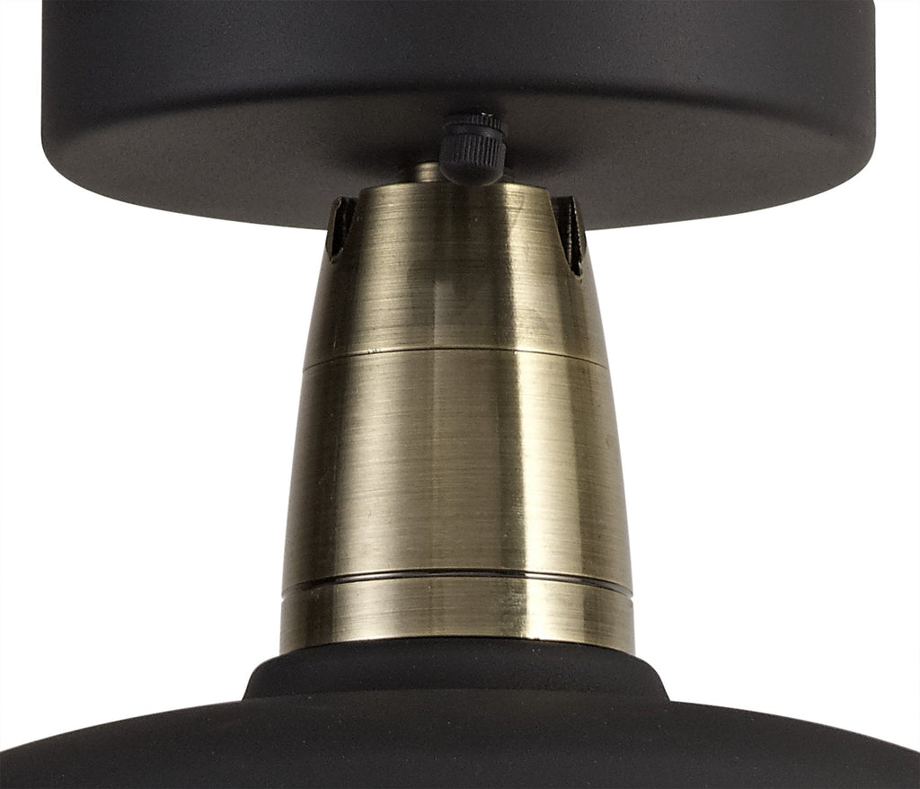 Luminosity Designs - Locomotive Semi Flush Ceiling Light - Luminosity Designs Ltd