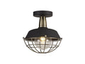 Luminosity Designs - Locomotive Semi Flush Ceiling Light - Luminosity Designs Ltd