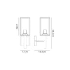 Luminosity Designs - London Wall Light - Luminosity Designs Ltd