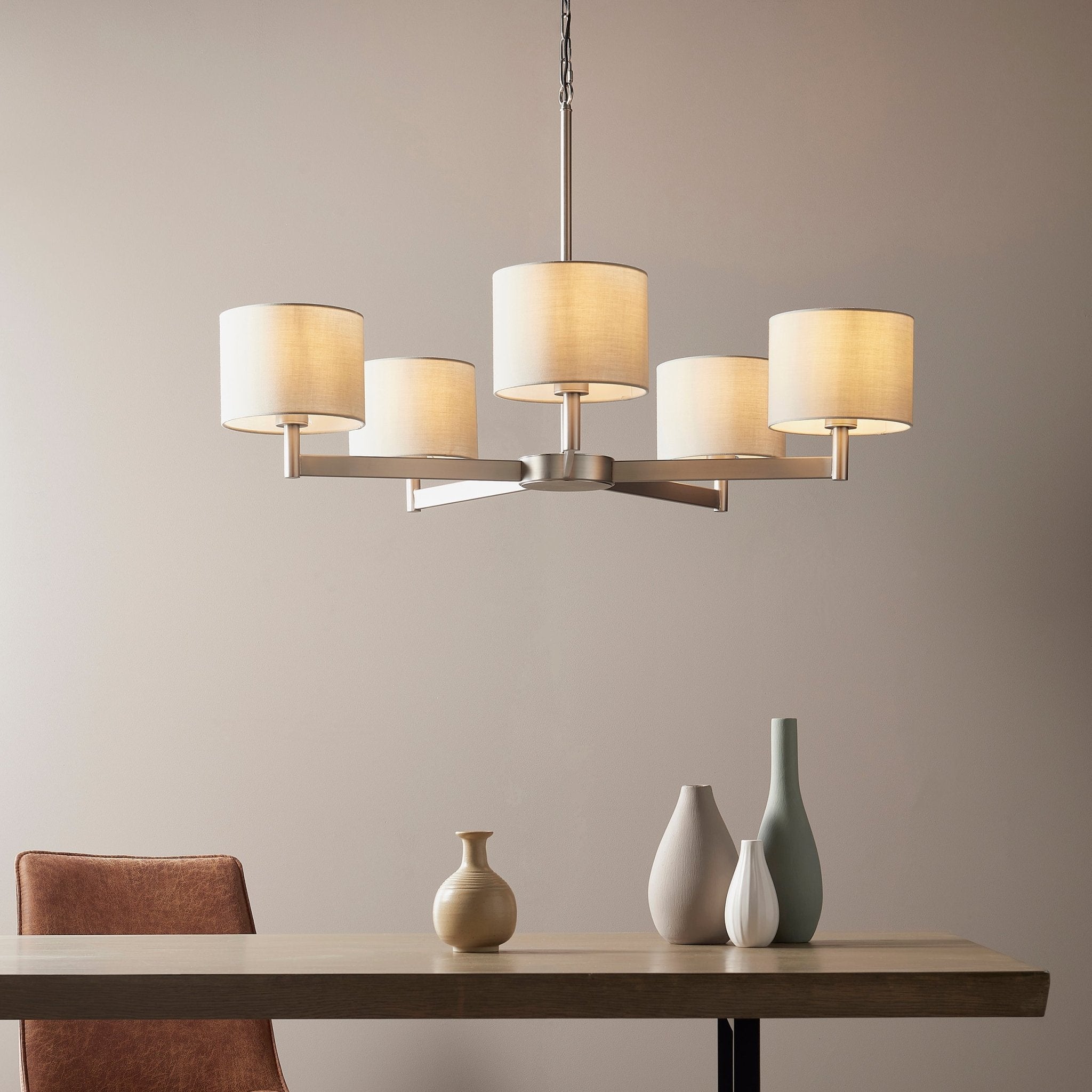 Luminosity Designs - Lora 5 Light Contemporary Ceiling Fitting - Luminosity Designs Ltd