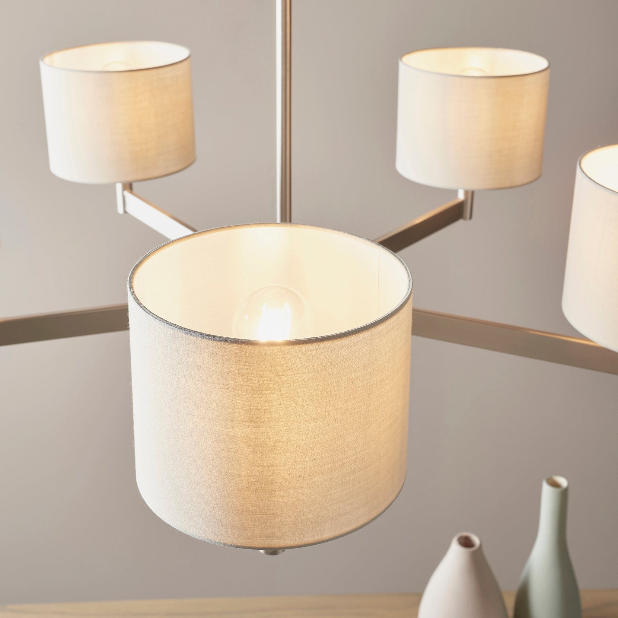 Luminosity Designs - Lora 5 Light Contemporary Ceiling Fitting - Luminosity Designs Ltd