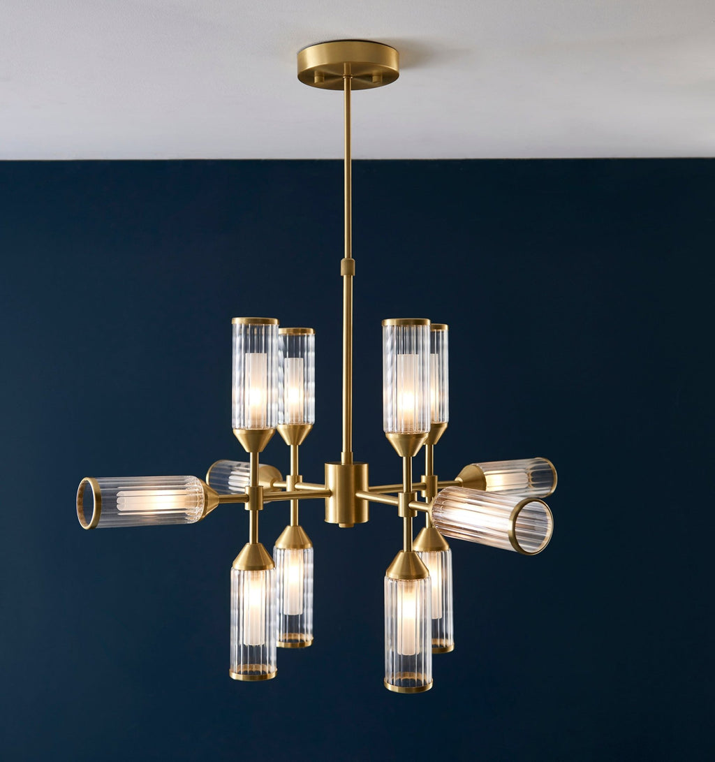 Luminosity Designs - Ludwig 12 Light Ceiling Fitting - Luminosity Designs Ltd