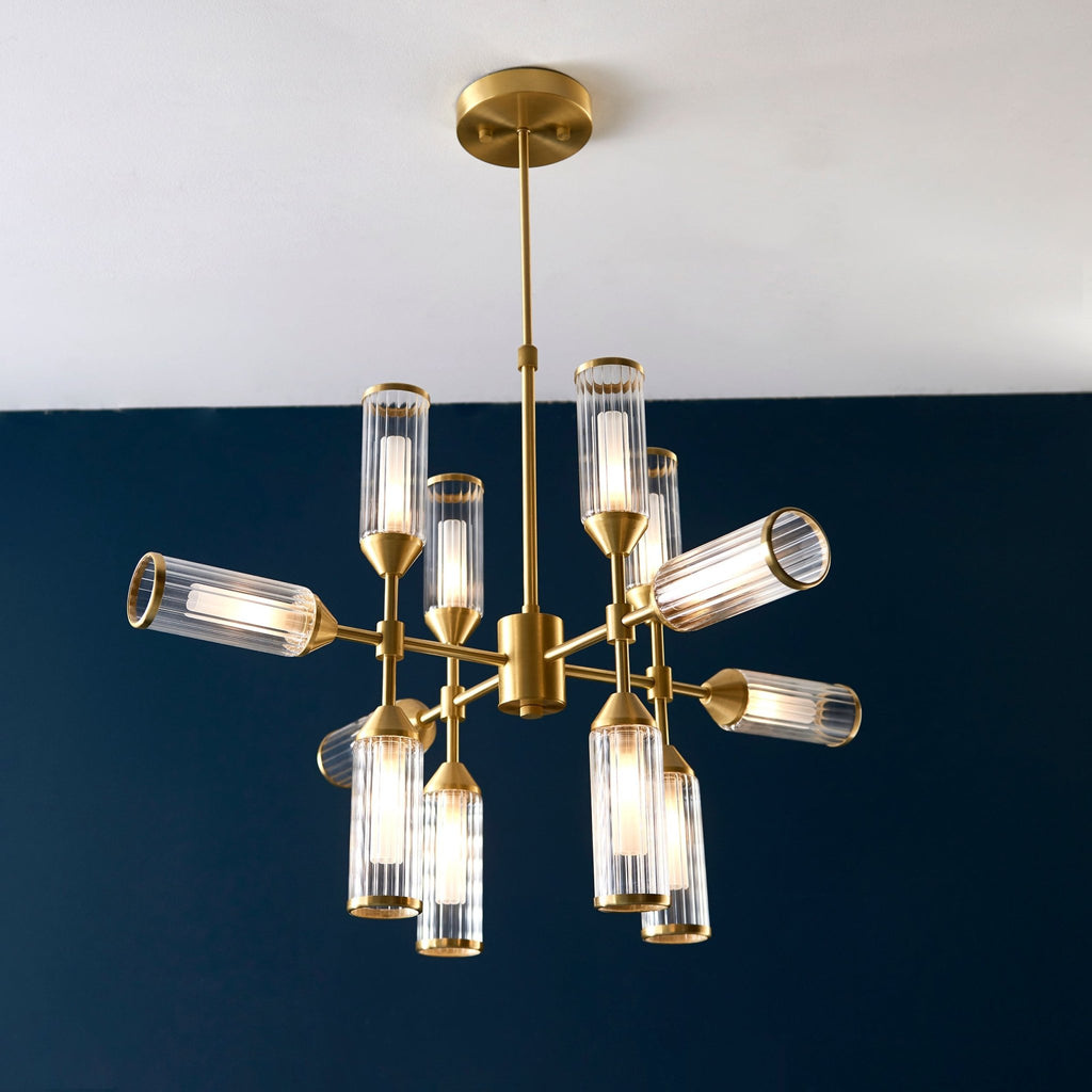 Luminosity Designs - Ludwig 12 Light Ceiling Fitting - Luminosity Designs Ltd