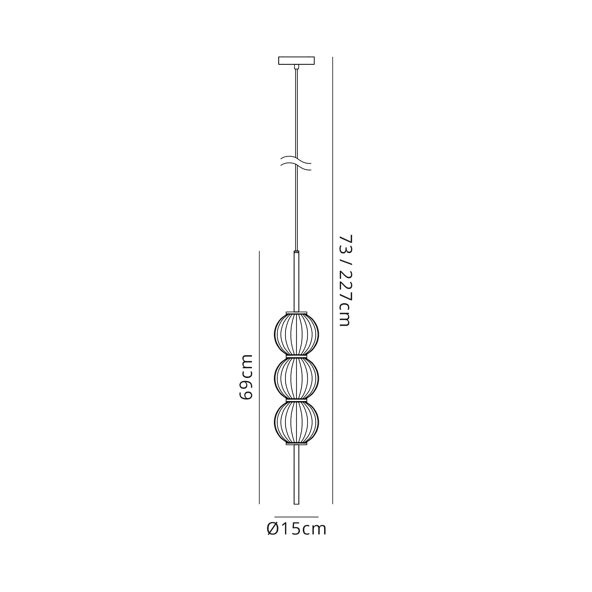 Luminosity Designs - Lustre Pendant - Luminosity Designs Ltd