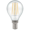 Luxram - Luxram 6.5w Cool White 4000k Clear NON Dimmable LED Round Golfball Bulb, 60w Equivalent - Luminosity Designs Ltd