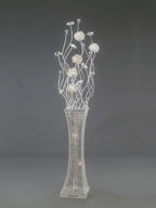 Luminosity Designs - Majella Crystal Flower Floor Lamp by Cassia Twigue - Luminosity Designs Ltd