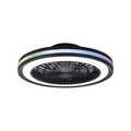 Mantra - Mantra Gamer LED Dimmable RGB Ceiling Light With Built - In Fan - Remote Control - Luminosity Designs Ltd