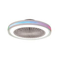 Mantra - Mantra Gamer LED Dimmable RGB Ceiling Light With Built - In Fan - Remote Control - Luminosity Designs Ltd