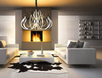 Mantra - Mantra M5560 Versailles LED Polished Chrome Pendant - Luminosity Designs Ltd