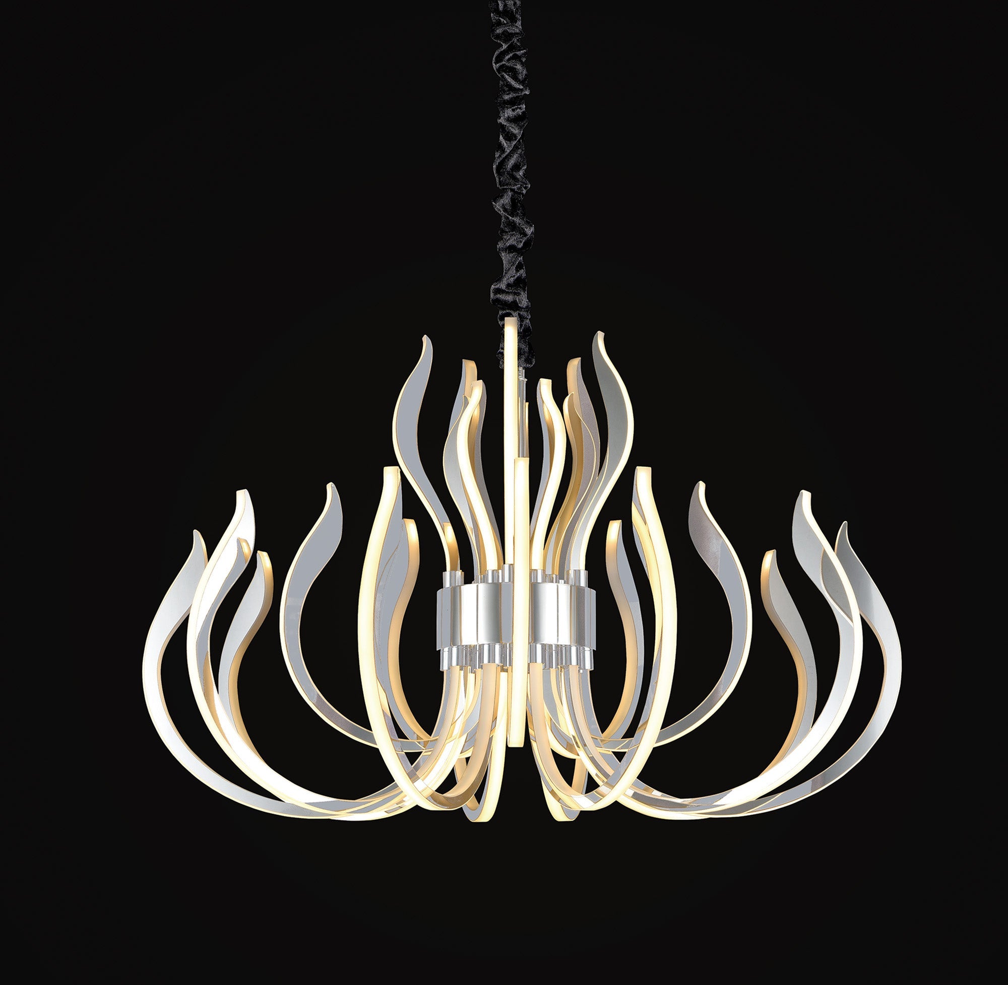 Mantra - Mantra M5560 Versailles LED Polished Chrome Pendant - Luminosity Designs Ltd