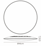 Mantra - Mantra Slim CCT Switchable Ultra Thin Ceiling Light - Luminosity Designs Ltd