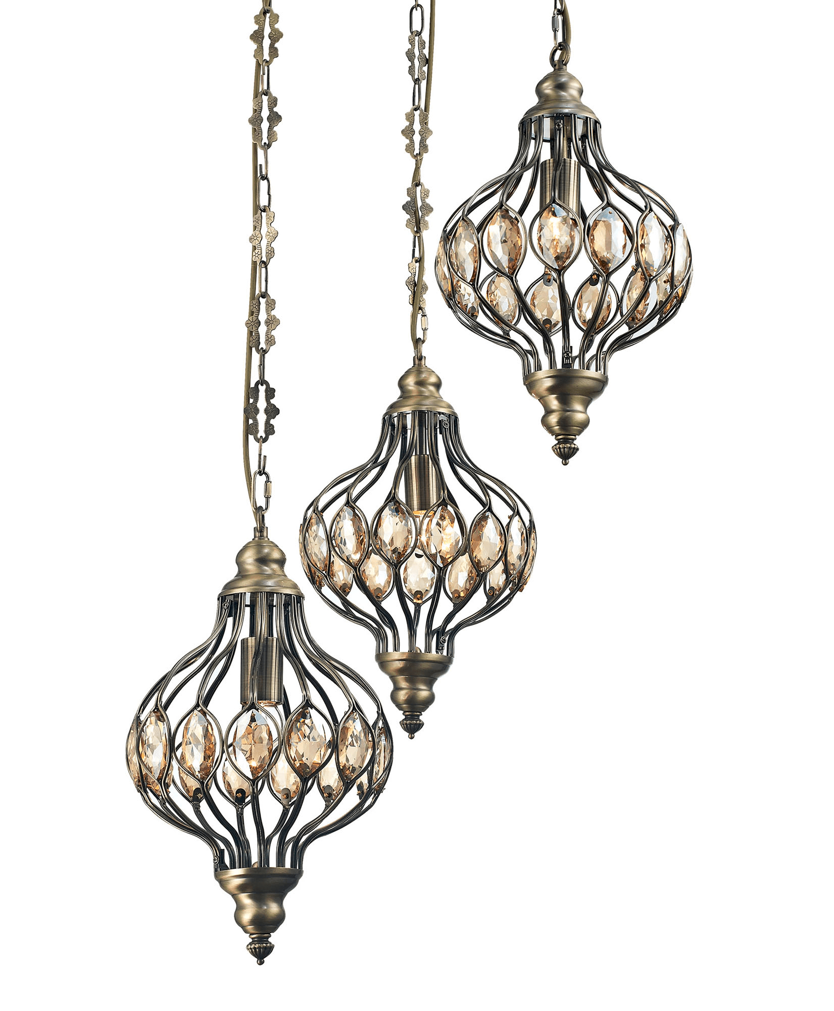 Luminosity Designs - Marisa Crystal Large Multi Pendant - Luminosity Designs Ltd