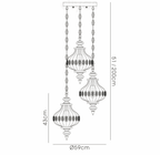 Luminosity Designs - Marisa Crystal Large Multi Pendant - Luminosity Designs Ltd