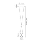 Luminosity Designs - Math Pendant - Luminosity Designs Ltd