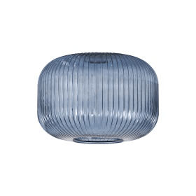 Luminosity Designs - Medium Pendulum Ribbed Glass Shades - Luminosity Designs Ltd