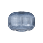 Luminosity Designs - Medium Pendulum Ribbed Glass Shades - Luminosity Designs Ltd