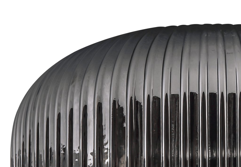 Luminosity Designs - Medium Pendulum Ribbed Glass Shades - Luminosity Designs Ltd