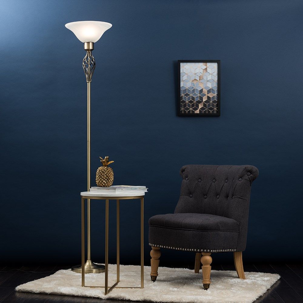 lse - Memphis Uplighter Floor Lamp - Luminosity Designs Ltd
