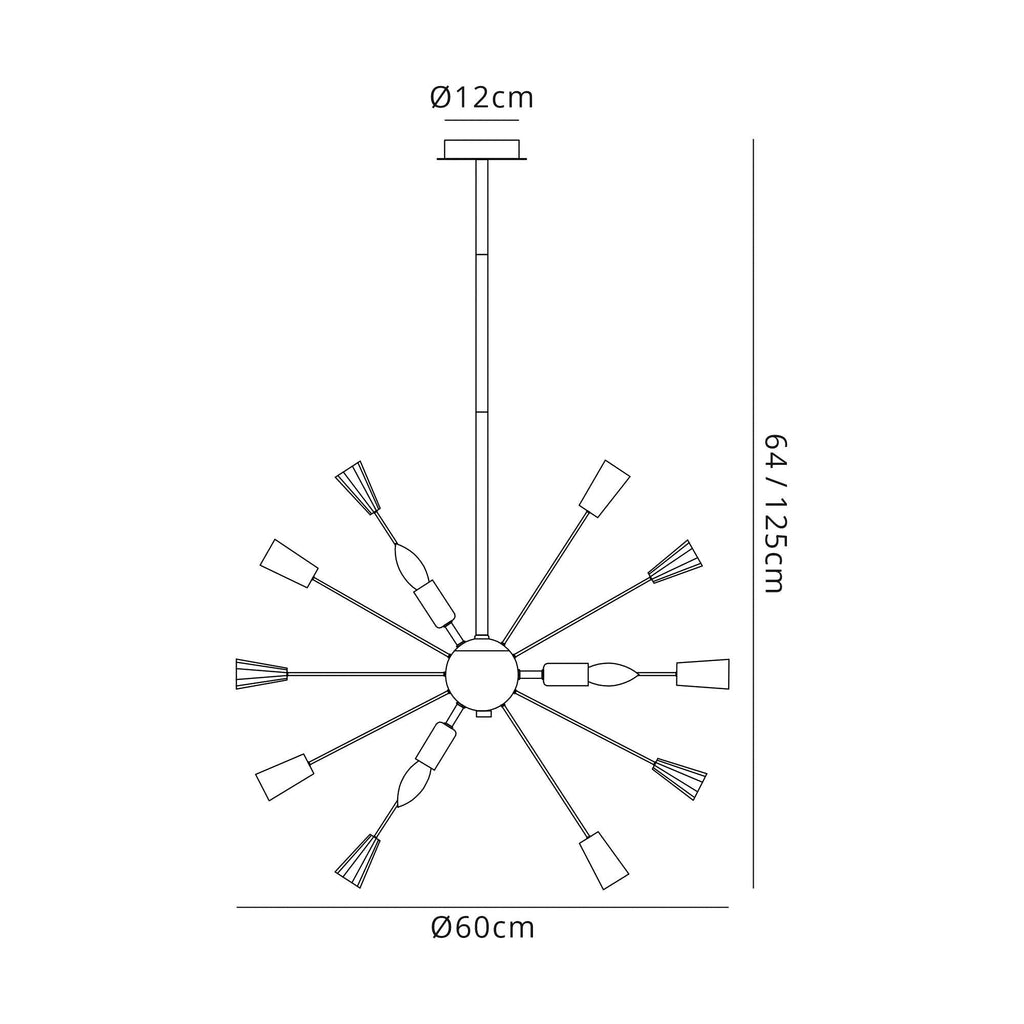 Luminosity Designs - Meteor Pendant Ceiling Light - Luminosity Designs Ltd