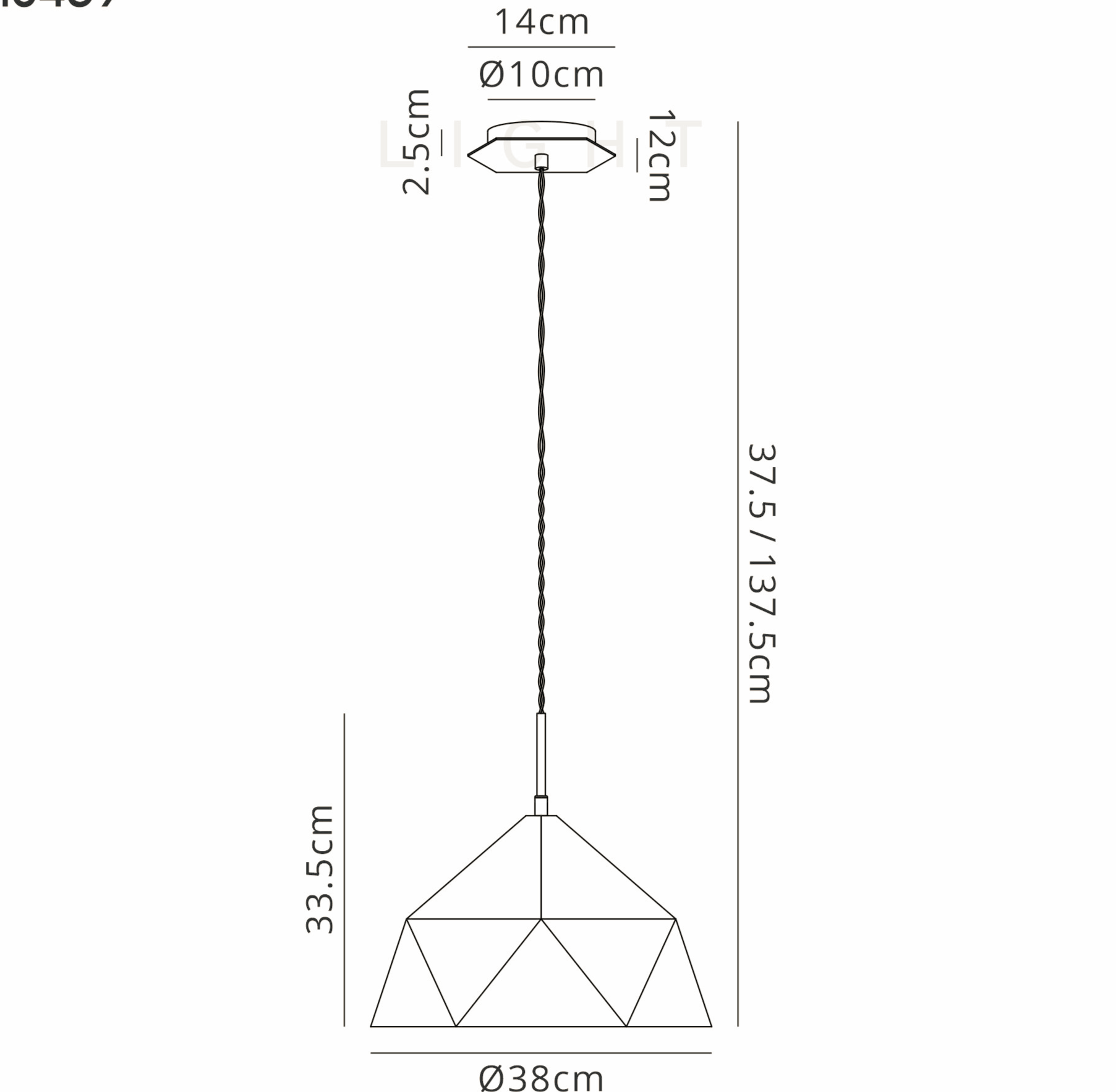 inspired - Metro Geometric Pendant - Luminosity Designs Ltd