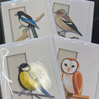 DP Art - Mid Century Birds Card by DP Art - 4 Designs - Luminosity Designs Ltd