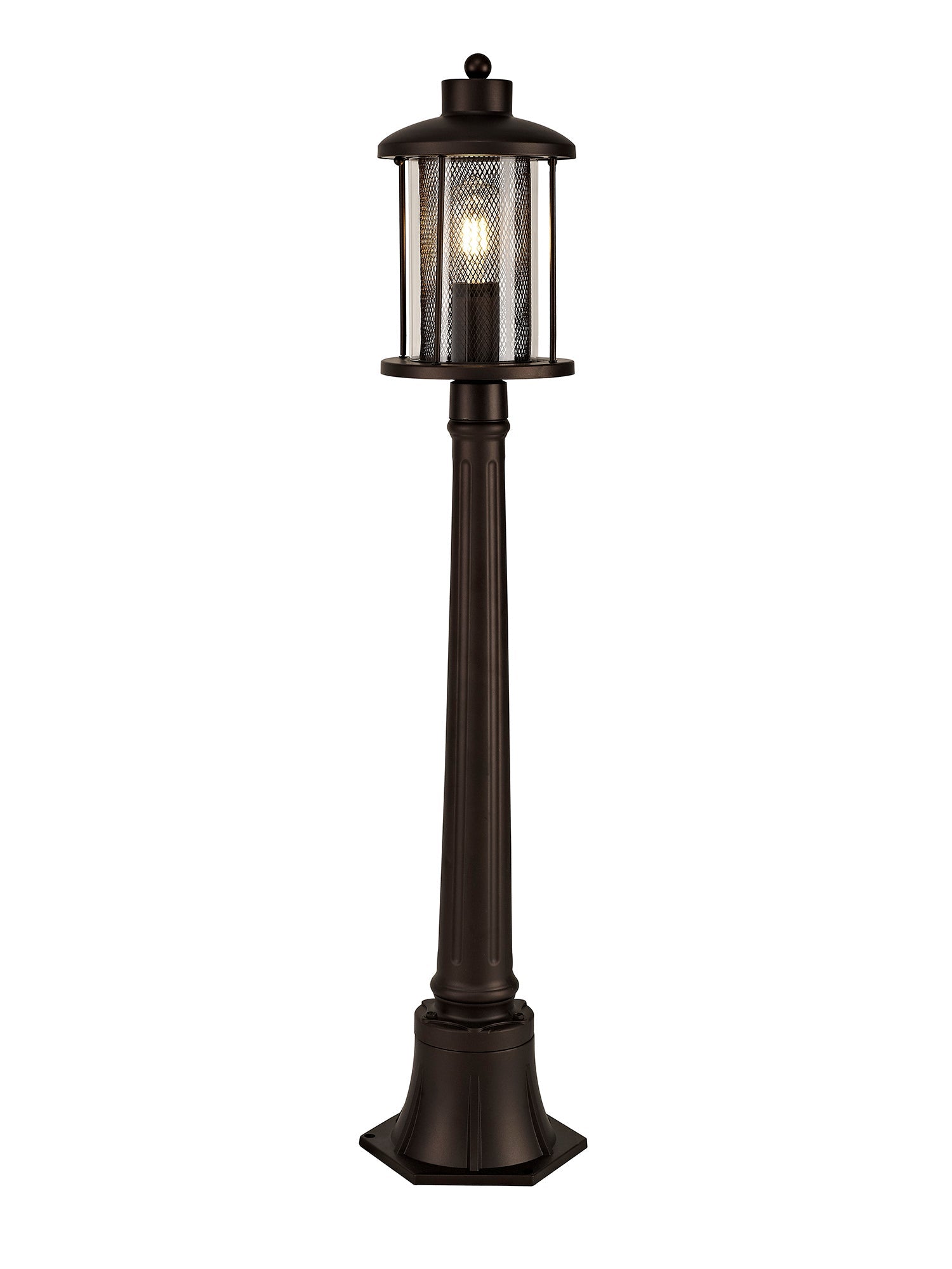Luminosity Designs - Miner Single Headed Post Lamp - Luminosity Designs Ltd